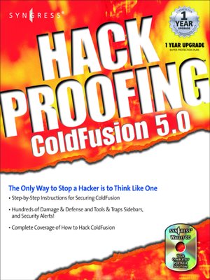 cover image of Hack Proofing ColdFusion
